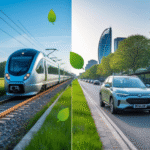 Carbon-Footprint Math: Train vs. Ride-Share for LHR Compared for Sustainable Travel