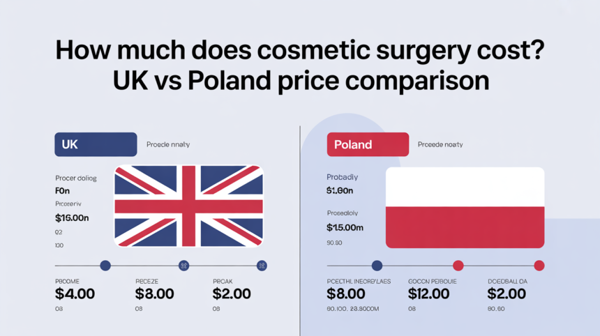 How Much Does Cosmetic Surgery Cost? UK vs Poland Price Comparison