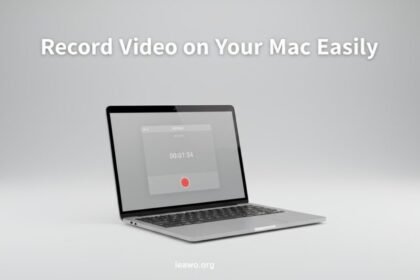Record Video on Your Mac Easily
